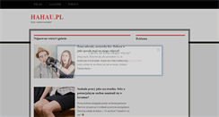 Desktop Screenshot of hahau.pl